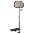 vidaXL, vidaXL Basketballständer Schwarz 258-363 cm Polyethylen