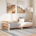 vidaXL Tagesbett Ausziehbar 2x(90x190) cm Massivholz Kiefer