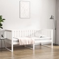 vidaXL Tagesbett Weiß 90x190 cm Massivholz Kiefer