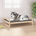vidaXL Hundebett 105,5x75,5x28 cm Massivholz Kiefer