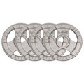 vidaXL Olympische Hantelscheiben 4 Stk. 10 kg Gusseisen