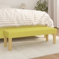 vidaXL Sitzbank Grün 100x30x30 cm Stoff