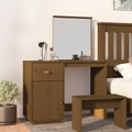 vidaXL Schminktisch Honigbraun 95x50x134 cm Massivholz Kiefer