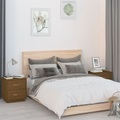 vidaXL Nachttische 2 Stk. Honigbraun 40x34x45 cm Massivholz Kiefer