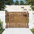 vidaXL, vidaXL Gartentor 105x105 cm Cortenstahl Quadratisches Design
