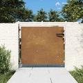 vidaXL, vidaXL Gartentor 85x100 cm Cortenstahl