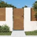vidaXL, vidaXL Gartentor 85x175 cm Cortenstahl