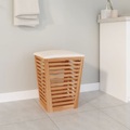 vidaXL, vidaXL Badhocker 40,5x40,5x56 cm Massivholz Nussbaum