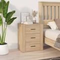 vidaXL Nachttisch Sonoma-Eiche 50x36x60 cm Holzwerkstoff