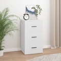 vidaXL Sideboard Weiß 40x33x70 cm Holzwerkstoff