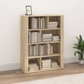 vidaXL Sideboard Sonoma-Eiche 80x30x106 cm Holzwerkstoff