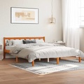 vidaXL Massivholzbett Wachsbraun 150x200 cm Kiefer