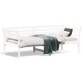 vidaXL Tagesbett Weiß 75x190 cm Massivholz Kiefer