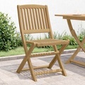 vidaXL Gartenstühle 4 Stk. Klappbar 57x49x90 cm Massivholz Akazie