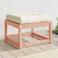 vidaXL Gartenhocker mit Kissen 63,5x63,5x38 cm Massivholz Douglasie