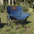 vidaXL, vidaXL Campingstühle 2 Stk. mit Tasche Klappbar Blau
