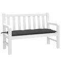 vidaXL Gartenbank-Auflage Melange Anthrazit 120x50x7 cm Stoff