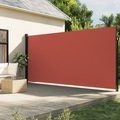 vidaXL Seitenmarkise Ausziehbar Terrakottarot 200x300 cm