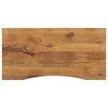 vidaXL Schreibtischplatte mit Aussparung 140x60x2,5cm Massivholz Mango