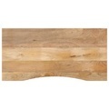 vidaXL Schreibtischplatte mit Aussparung 120x50x2,5cm Massivholz Mango