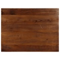 vidaXL Tischplatte 90x70x2,5 cm Rechteckig Altholz Massiv