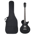 vidaXL, vidaXL E-Gitarre für Anfänger mit Tasche Schwarz 4/4 39