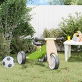 vidaXL, vidaXL Laufrad für Kinder 2-in-1 Grün