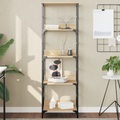 vidaXL Bücherregal Sonoma-Eiche 50x33x153 cm Holzwerkstoff