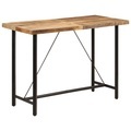 vidaXL, vidaXL Bartisch 150x70x107 cm Massivholz Mango und Eisen