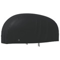 vidaXL, vidaXL Motorrad-Abdeckung Schwarz 220x95x110 cm 210D Oxford