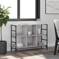 vidaXL Sideboard Grau Sonoma 102x32x73,5 cm Holzwerkstoff