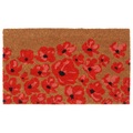 vidaXL Fußmatte Natur 45x75 cm Kokosfaser Getuftet