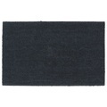 vidaXL Fußmatte Dunkelgrau 50x80 cm Kokosfaser Getuftet