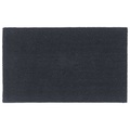 vidaXL Fußmatte Dunkelgrau 90x150 cm Kokosfaser Getuftet