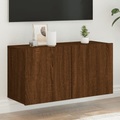 vidaXL TV-Wandschrank Braun Eichen-Optik 80x30x41 cm