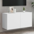 vidaXL TV-Wandschrank Weiß 80x30x41 cm