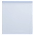 vidaXL Fensterfolie Statisch Matt Transparent Weiß 90x1000 cm PVC