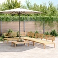 vidaXL, vidaXL 5-tlg. Garten-Sofagarnitur aus Paletten Massivholz Akazie