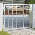vidaXL Gartentor 100x75 cm Edelstahl