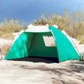 vidaXL Strandzelt 2 Personen Seegrün Quick Release Wasserdicht