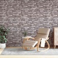 vidaXL 3D-Wandpaneele 10 Stk. Anthrazit 100x50 cm EPS