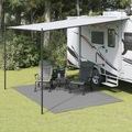 vidaXL, vidaXL Campingteppich Anthrazit 3,5x2,5 m