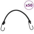 vidaXL, vidaXL Gummiseile Reflektierend mit Haken 50 Stk. 46 cm
