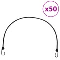 vidaXL, vidaXL Gummiseile Reflektierend mit Haken 50 Stk. 100 cm
