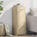 vidaXL Sideboard Sonoma-Eiche 30x42,5x93 cm Holzwerkstoff
