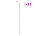 vidaXL Zeltheringe 25 Stk. 23 cm Ø4 mm Verzinkter Stahl