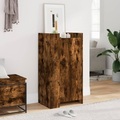 vidaXL Schuhschrank Räuchereiche 52x37,5x100 cm Holzwerkstoff