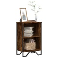 vidaXL Bücherregal Räuchereiche 50x31x74,5 cm Holzwerkstoff