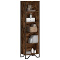 vidaXL Bücherregal Räuchereiche 50x31x169 cm Holzwerkstoff