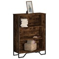vidaXL Bücherregal Räuchereiche 80x31x106 cm Holzwerkstoff